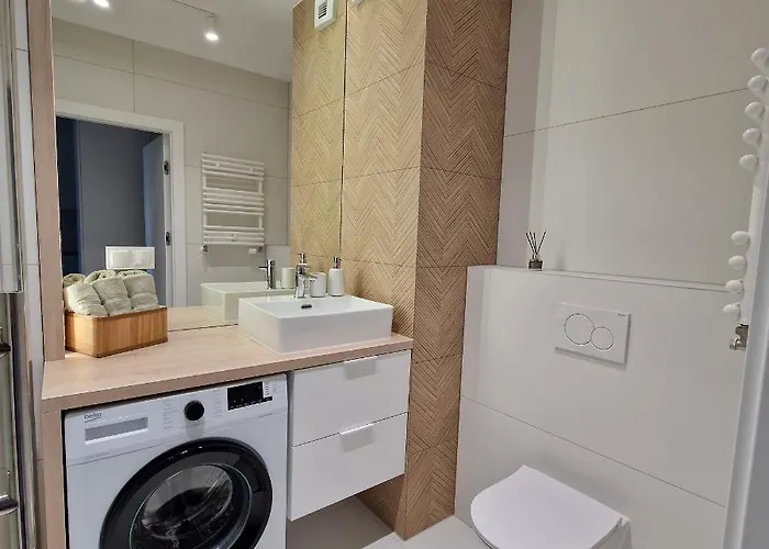 Baltea Sunrise - Blisko Parku Reagana I Plazy Apartamento